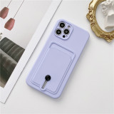 Can Insert Card Phone Case For iPhone  17 Air 1615 14 Pro Max 13 12 11 XS XR SE2/SE3 7 8 Plus Lens Protection Back Cover