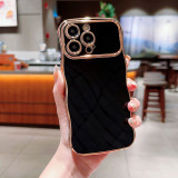 Wave Plating Phone Cases For IPhone 17 Air 16 15 Pro Max 14 13 12 11 Shockproof Back Cover