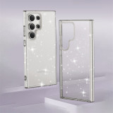Clear Glitter Case for Samsung Galaxy S23 FE S22 Plus S24 Ultra A23 A34 A52 A53 A54 A35 A55 Scratch Resistant Shockproof Cover