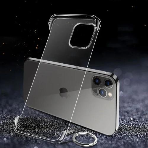 Frameless Transparent Slim Phone Case For iPhone 15 14 13 12 11 Pro Mini 8 7 Plus XR X XS Max Clear Plastic Cover
