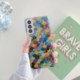 Glitter Mermaid Fish Scales Shell Case For Samsung Galaxy S23 ultra 5G 22 plus 21 20 FE A53 A52 Soft Silicone Back Cover