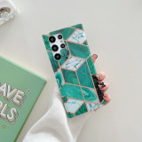 Luxury Glitter Laser Marble Pattern Case For Samsung S23 ultra 5G 22 plus 21 20 FE Galaxy S24 Soft Silicone Back Cover Cases