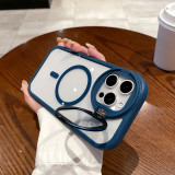 Small Monster Series Skin Glass Lens Holder Phone Case Suitable for iPhone 11 12 13 14 15 Pro Max Phone Case for 14 15 Plus