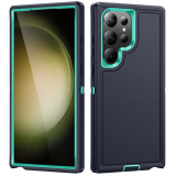 Heavy-duty Armored 3-in-1 Fall-proof Case for Samsung S22 S23 S24 PLUS Ultra FE A13 A14 A15 A53 A54 A04S Protective Case