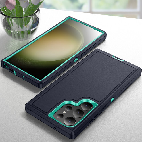 Heavy-duty Armored 3-in-1 Fall-proof Case for Samsung S22 S23 S24 PLUS Ultra FE A13 A14 A15 A53 A54 A04S Protective Case