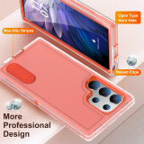 Heavy-duty Armored 3-in-1 Fall-proof Case for Samsung S24 S23 S22 PLUS Ultra Stand Phone Case