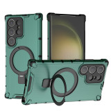 Ring Holder Stand Phone Case for Samsung Galaxy S23 S24 Plus Ultra A13 A14 A15 A25 A34 A35 A54 A55 Shockproof Hard Back Cover