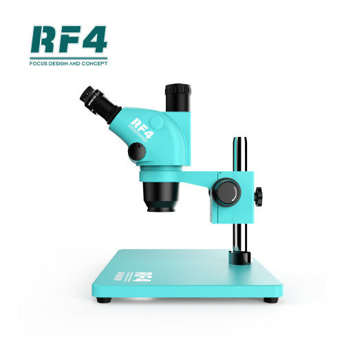 RF4 6.5X-65X High Quality Research Electronic Components B1 Big Base PCB SMD Repair Stereo Zoom Microscope RF6565TVP