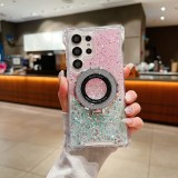 Ring Holder Magnetic Gradient Color Phone Case for Samsung Galaxy S24 S23 S22 Ultra Plus  A15 A55 A54 A34 A14 A53 A33 A13 Cover