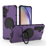 Luxury Armor Stripe Magnetic Stand Phone Case for Samsung S24 Ultra S23 Plus A55 A54 A35 A34 A25 A15 A14 A13 5G Shockproof Cover