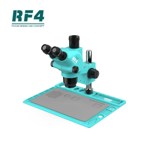 RF4 6.5X-65X Continuous Magnification Observation High-Definition Stereo Zoom Binocular Triocular Microscope RF6565TVD2