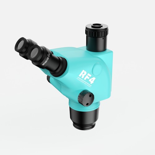 RF4 Good Quality 6.5-65X Triocular Synchronous Zoom Lens Apply To Stereo Magnification Microscope RF6565-PO4