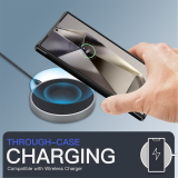 For Magsafe Magnetic Wirelesss Charging Case For Samsung Galaxy S24 Ultra S23 Plus Clear Lens Sheet Camera Protector stand Cover