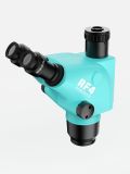 RF4 Good Quality 6.5-65X Triocular Synchronous Zoom Lens Apply To Stereo Magnification Microscope RF6565-PO4