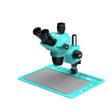 Aluminum Alloy Large Base Nine-Speed Variable Magnification Locking Knob Microscope RF6565PROD2, Large Field Of Vision