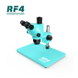 RF4 6.5X-65X High Quality Research Electronic Components B1 Big Base PCB SMD Repair Stereo Zoom Microscope RF6565TVP