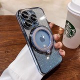 Transparent Clear Soft Magnetic Case For Samsung Galaxy S24 S23 S22 Ultra S24 S22 Plus S23 S20 FE With Ring Holder Stand Covers
