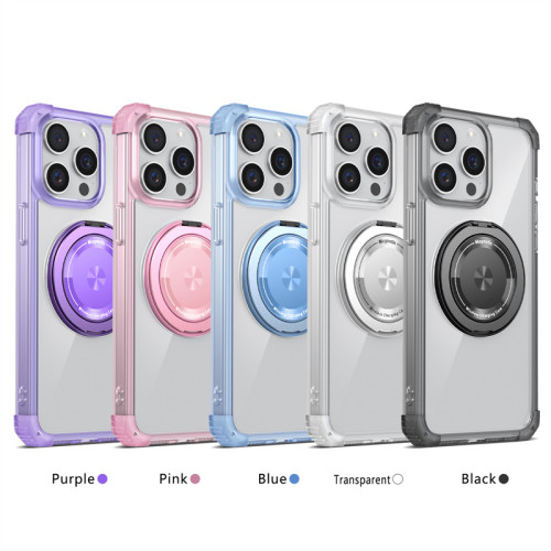 New Magnetic 360° Ring Holder Phone Case For iPhone 15 14 13 12 11 Pro Max Plus Anti-drop Magsafe Wireless Charge Cover