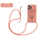 Wallet Card Magnetic Ring Holder Lanyard Case For Samsung S24 S23 S22 Ultra A15 A25 A35 A14 A24 A34 A54 A13 A23 A33 A53 A32 A52