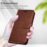 Luxury Flip Leather Case For Samsung Galaxy S24 Ultra S23 FE S22 S10 S9 S8 Plus Note 10 20 Ultra Wallet Card Cover