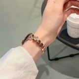 Luxury Glitter Diamond Love Strap For Apple Watch Series 9 8 7 6 5 SE 4 3 38/40/41/42/44/45mm Metal Band For iWatch UItra 2 49mm