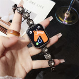 Jewelry strap For Apple Watch band ultra 2 49mm 45mm 41mm 40mm/44mm 38/42 Women Diamond Bracelet iWatch Series 9 8 7 6 5 4 3 SE