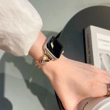 Luxury Glitter Diamond Love Strap For Apple Watch Series 9 8 7 6 5 SE 4 3 38/40/41/42/44/45mm Metal Band For iWatch UItra 2 49mm