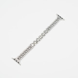 Diamond Straps For Apple Watch 9 Band Ultra 2 49mm 38 41mm 40 44 45mm 42mm Luxury Metal Bracelets IWatch Series 9 8 7 6 SE 5 4 3