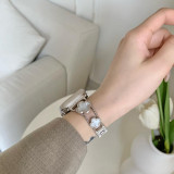 Women Diamond Bracelet Four-leaf clover Metal Strap for Apple Watch Ultra2 49/45/44/42/41/40/38mm Iwatch Series 9 8 7 SE 6 5 4 3