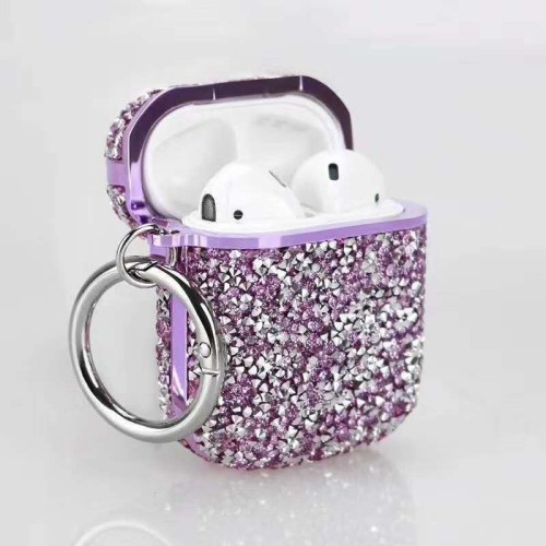 Sparkling Diamond Headphone Case for AirPods 1/2 AirPods 3 AirPods Pro 2 Shockproof Electroplated Protective Cover