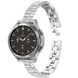 Slim Diamond Strap for Apple Watch Band 20mm 22mm Metal belt for Samsung Galaxy watch 3 4 5 Active 2 Huawei watch GT2/3