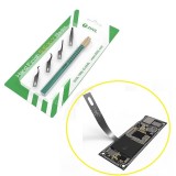 2UUL SEXY Blades DA11 Hand Finish Knife Set for Phone Repair PCB BGA IC CPU Nand eMMC Underfill Clean Jump Wire Tools Kit