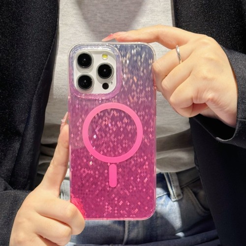 Glitter Soft TPU Sequins Phone Case for iPhone 15 14 13 12 Pro Max Plus for Magsafe Magnetic Wireless Charging Clear Back Cover