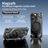 Rotating Stand magnetic suction for iPhone 15 14 13 pro max plus case Magsafe wireless charging anti drop protection cover