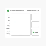 Magnetic Desk Mat for Mobile Phone Repair Accessories Screws, Tweezers Adsorption Storage Desk Mat tools 2UUL ST92 300mm*250mm