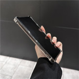 Shockproof Airbags Armor Magnetic Transparent Case for Samsung Galaxy S24 Ultra S23 Fe S22 Plus A54 A34 A15 A25 A35 A55 A53 5G