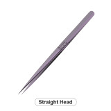 2UUL Purple Universal Titanium Tweezers for Mobile Phone Repair Ultra-Light Fingerprint Flying Wire Maintenance Forceps