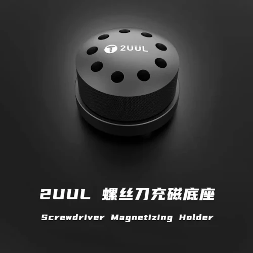 2UUL ST51 Multifunctional Magnetizing Holder Screwdriver Graver Tweezers Brush Repair Desktop Storage Box sets Tools