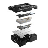 Motherboard Layered Test Stand QIANLI MEGA-IDEA 4 in 1 Double-side Middle Layered Test Frame For IP 13 Series 13 Pro Max 13 Mini