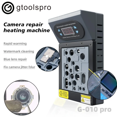 Gtoolspro G-010 Pro Camera Heating Disassembly Machine Preheating Platform for IPhone 7-15 Pro Max Back Camera Fix Repair Tools