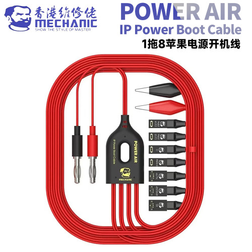 MECHANIC POWER AIR Power Boot Cable Suitable for IPhone 6-15Pro Max Current Test Motherboard Repair Power Supply Boot Cable Tool