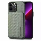 Carbon Fiber Magnetic Wallet Card Holder Case for IPhone 17 Air 16 15 14 13 11 Pro Max 12 Mini X XS XR 8 7 Plus 3 SE 2022 IPhone15 Cover