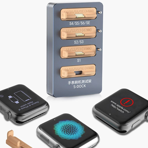 JCID Aixun S-DOCK Awrt iBUS Adapter Restor Tool for iBUS Apple Watch S1 S2 S3 S4 S5 S6 Restoring iWatch Test Stand Repair Tools