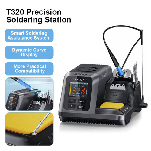 AIXUN T320 Intelligent Precision Soldering Station With T245 T210 Soldering Iron Tip for Phone PCB BGA Repair Tool