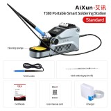 AIXUN T380 Precision Soldering StationCompatible With T210/T115 Solder Iron Handle for Phone SMD BGA PCB Welding Repair Platform