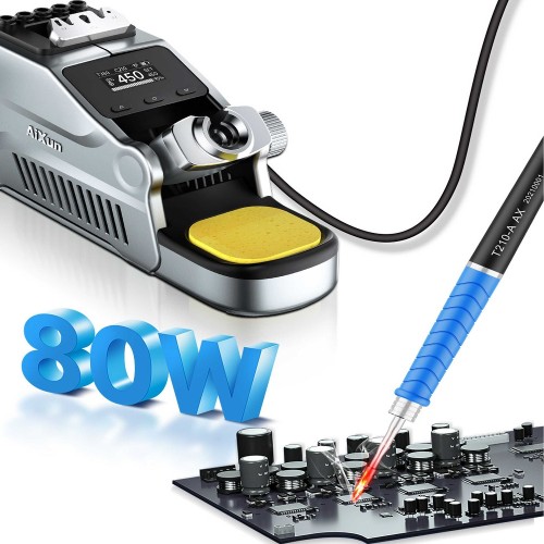 JCID Aixun T380 Professional Electronic Welding Station 80W Supports T115 T210 Handle Built-in With 2600mAh Rechargeable Battery