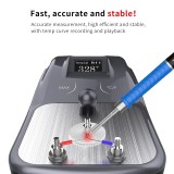 Aixun DT0 Temperature Tester For Soldering Iron Tip/Air Gun Temperature Curve Recording & Playback & Segment &Auto Calibration