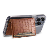 DIY Leather Business Credit Pocket Adhesive Mobile Phone Back Slot ID Bank Card Phone Pouch Phone Back Paste Sticker Card Holder