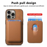 Magnetic Wireless Charging Wallet  with Card Holder Phone Case for IPhone 17 Air 16 15 14 13 12 11 Pro Max XS XR 7 8 Plus Leather Cover