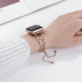 Jewelry Bracelet Strap For Apple Watch Ultra 2 49mm 40mm  41 38 42mm Women Bracelet Correan Band For iWatch SE 7 8 9 44 45mm